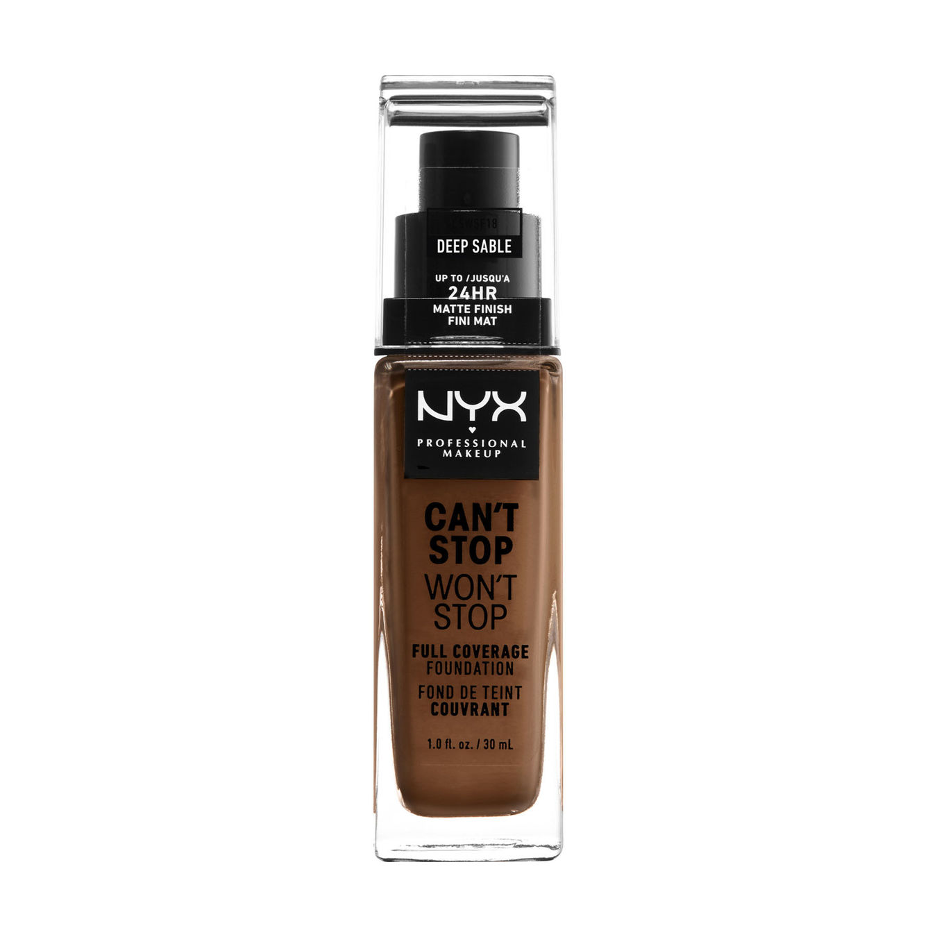 NYX Professional Makeup Can't Stop Won't Stop Make-up/Foundation 1ST von NYX Professional Makeup