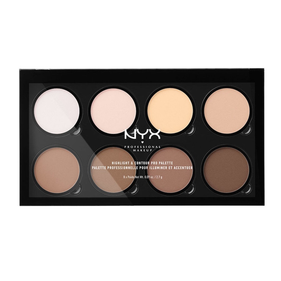 NYX Professional Makeup Pride Makeup NYX Professional Makeup Pride Makeup Highlight & Contour Pro Palette highlighter 21.6 g von NYX Professional Makeup