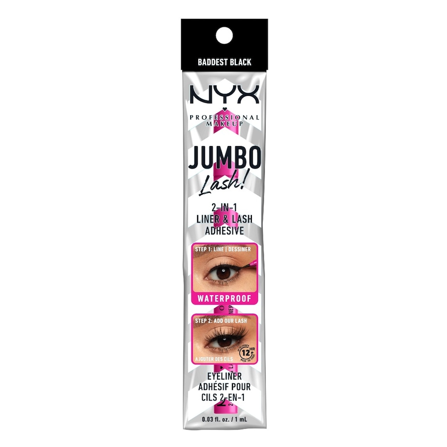 NYX Professional Makeup  NYX Professional Makeup Jumbo Lash 2-in-1 & Wimpernkleber allinone_pflege 1.0 ml von NYX Professional Makeup