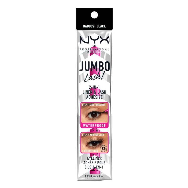 NYX Professional Makeup  NYX Professional Makeup Jumbo Lash 2-in-1 & Wimpernkleber allinone_pflege 1.0 ml von NYX Professional Makeup