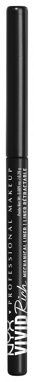 Vivid Rich Mechanical - Pencil Always Onyx Eyeliner von NYX Professional Makeup