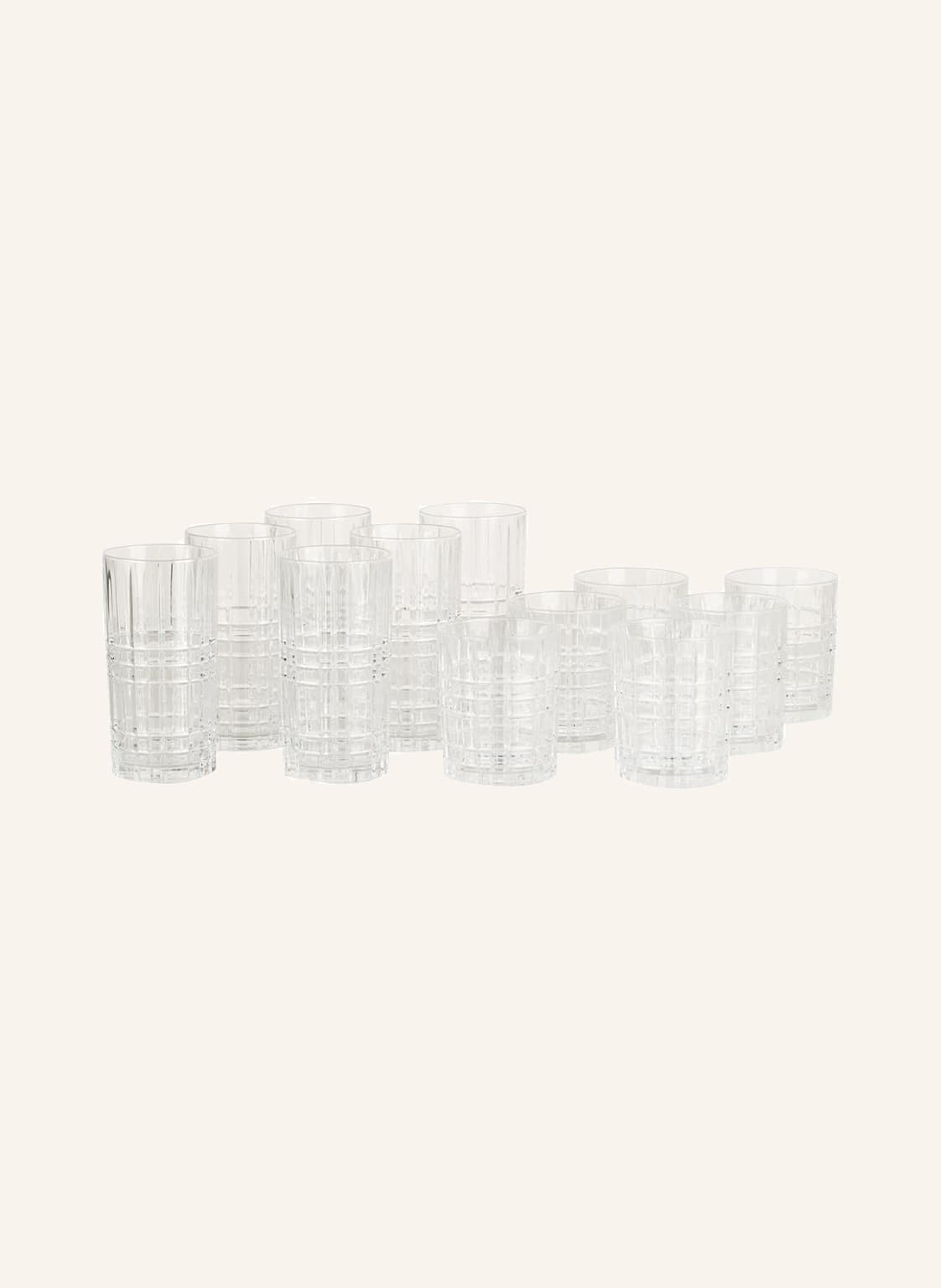 Nachtmann 12er-Set Longdrink- Und Whiskygläser Highland transparent Nachtmann 12er-Set Longdrink- Und Whiskygläser Highland transparent von Nachtmann