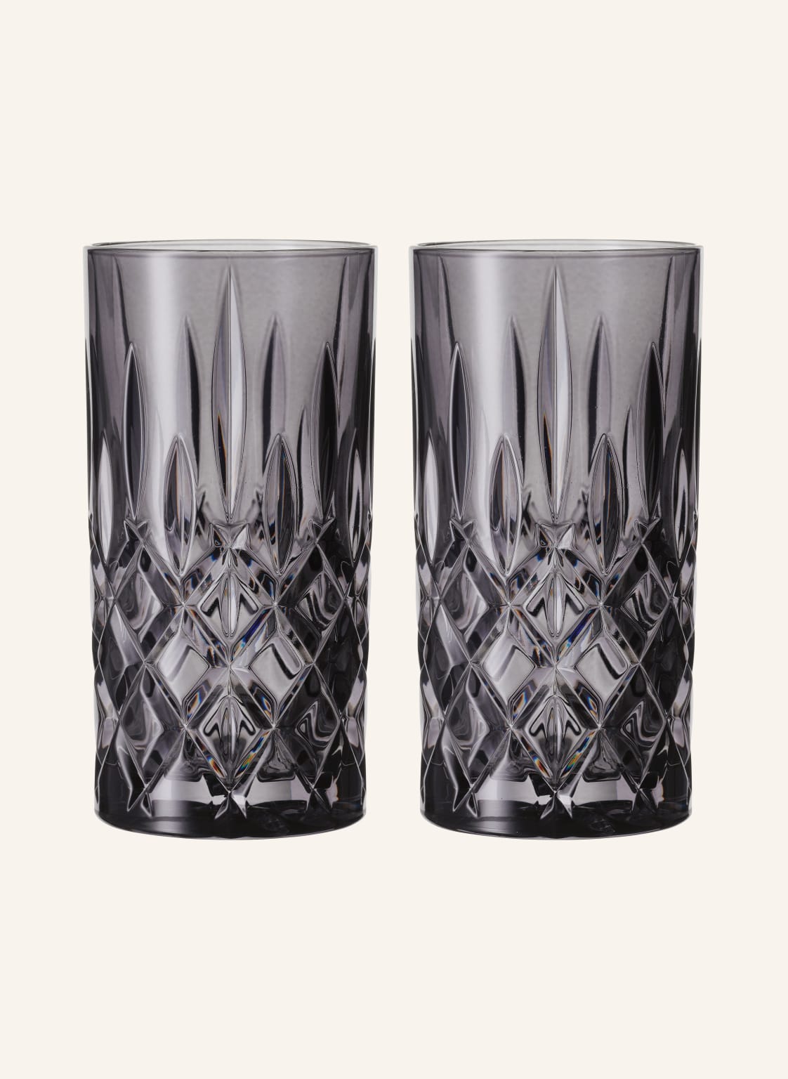 Nachtmann 2er-Set Longdrinkgläser Noblesse grau Nachtmann 2er-Set Longdrinkgläser Noblesse grau von Nachtmann