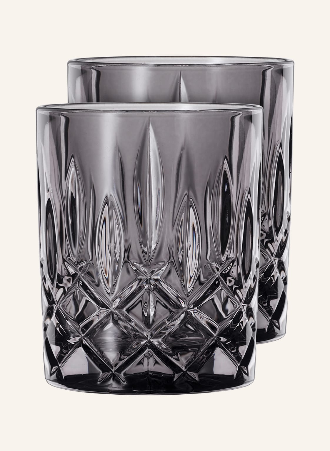 Nachtmann 2er-Set Whiskygläser Noblesse grau Nachtmann 2er-Set Whiskygläser Noblesse grau von Nachtmann