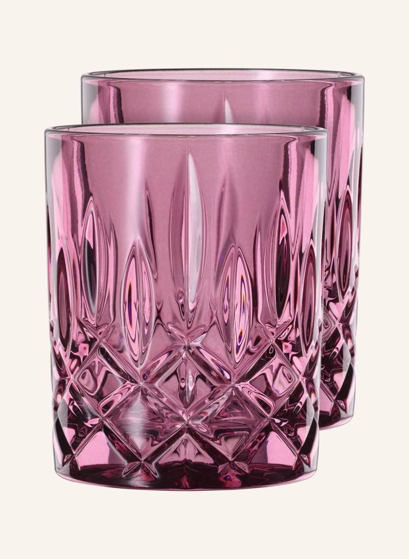 Nachtmann 2er-Set Whiskygläser Noblesse rot von Nachtmann