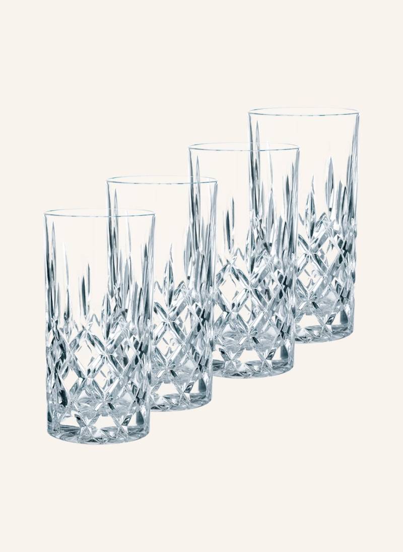 Nachtmann 4er-Set Longdrinkgläser Noblesse transparent von Nachtmann