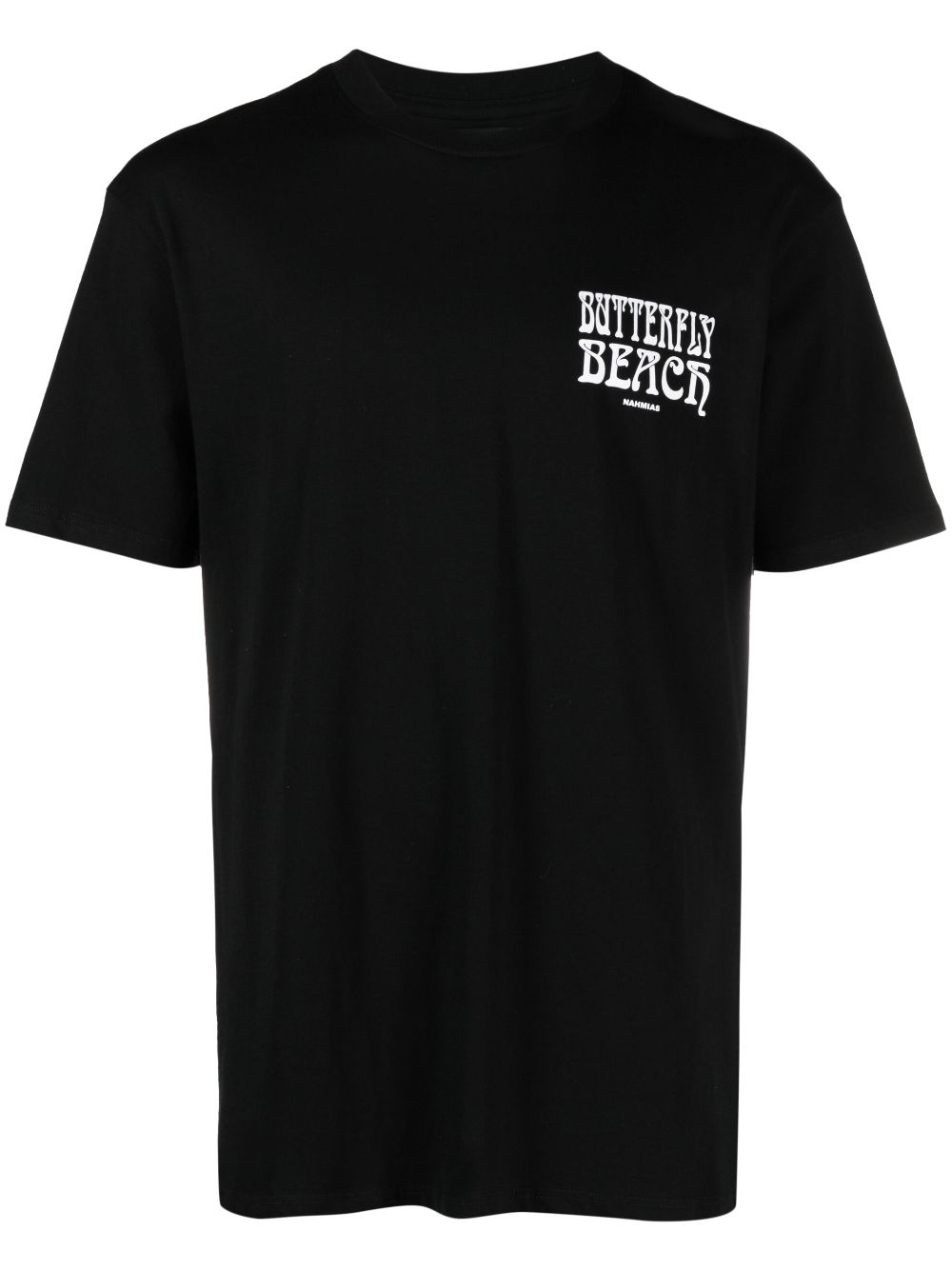 Nahmias graphic-print short-sleeved T-shirt - Black von Nahmias