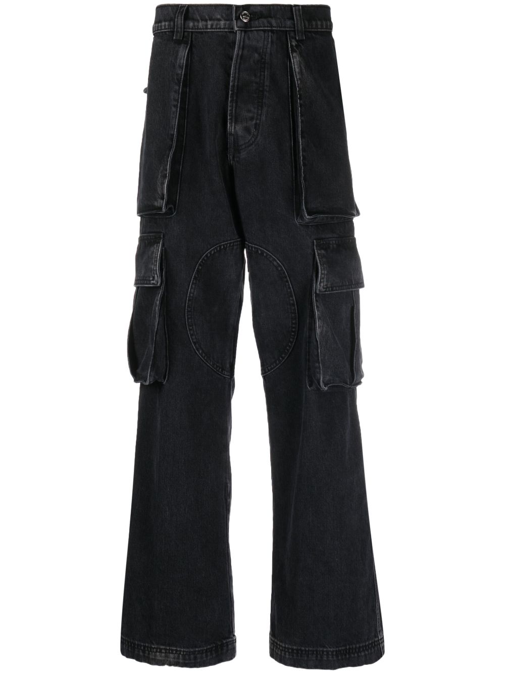 Nahmias mid-rise cargo jeans - Black von Nahmias