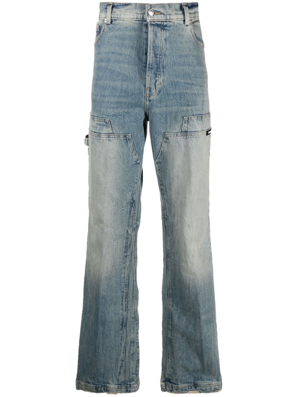 Nahmias straight-leg panelled jeans - Blue von Nahmias