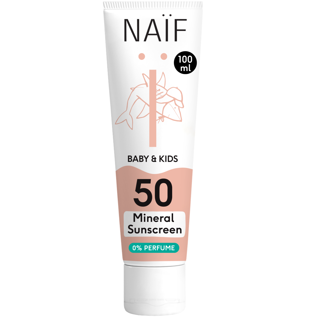 Naif - Mineral Sunscreen Spf50 No Perfume Baby & KIDs Naif - Mineral Sunscreen Spf50 No Perfume Baby & KIDs von Naïf