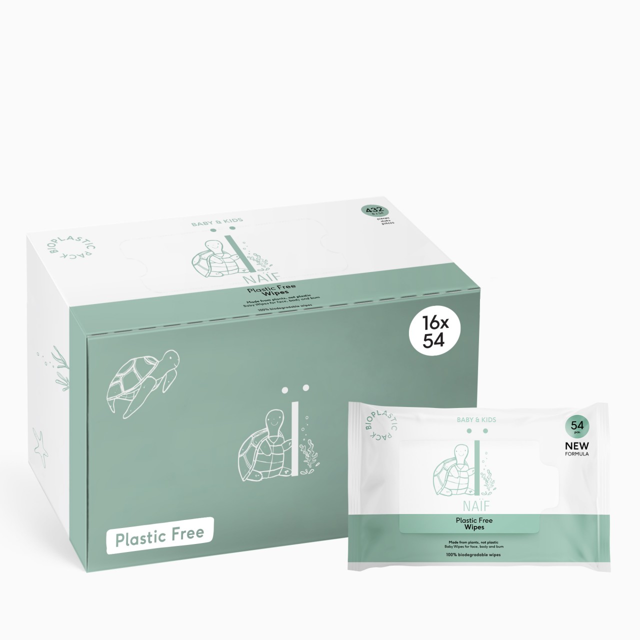 Naif - Water Wipes Plastikfreiebabyfeuchttücher Naif - Water Wipes Plastikfreiebabyfeuchttücher von Naïf