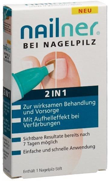 Nagelpilz-stift 2-in-1 Damen Transparent ONE SIZE von Nailner