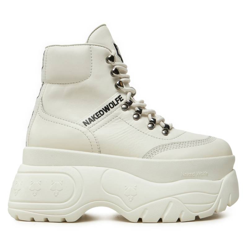 Stiefeletten Naked Wolfe Spike Weiß von Naked Wolfe