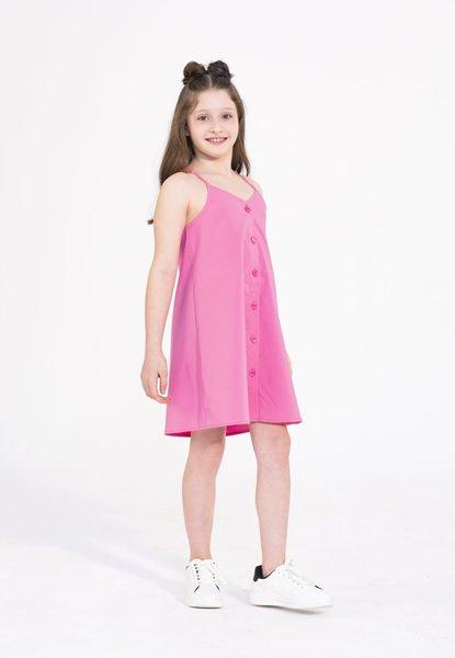 Jerseykleid Mädchen Rosa 128 von Naleya kids