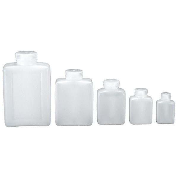 Nalgene - Weithalsflaschen rechteckig Gr 1000 ml - Hals Ø 43 mm transparent von Nalgene