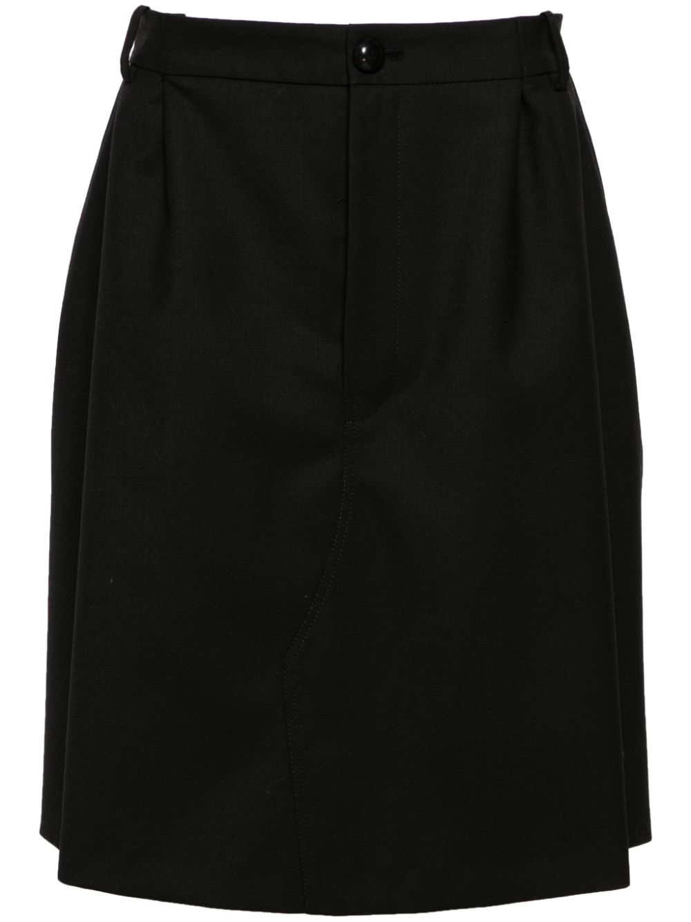Namacheko Tidan layered twill shorts - Black von Namacheko