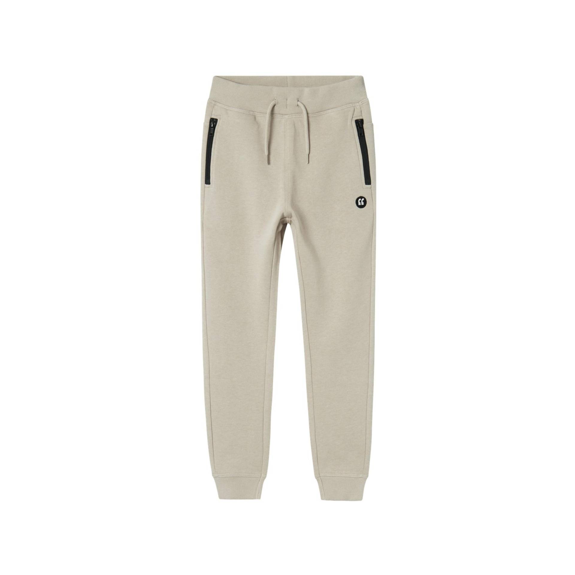 Jogginghose Mit Bündchen Jungen Beige 122 von Name It