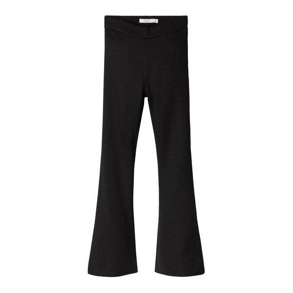 Lange Hose, Flared Fit Mädchen Black 134 von Name It