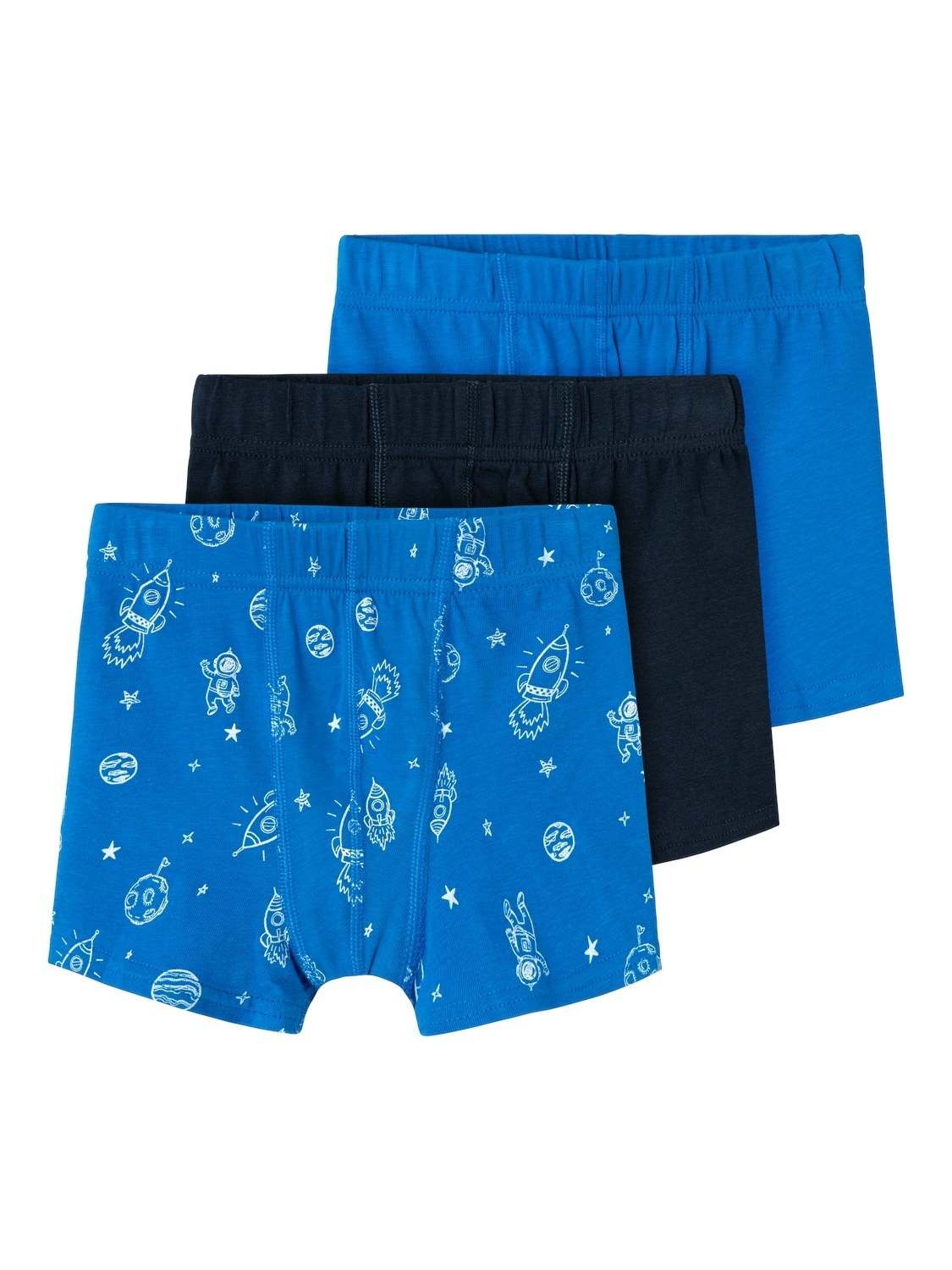 Name It Boxershorts »NMMTIGHTS 3P SKYDIVER SPACE NOOS«, (Packung, 3 St.) von Name It