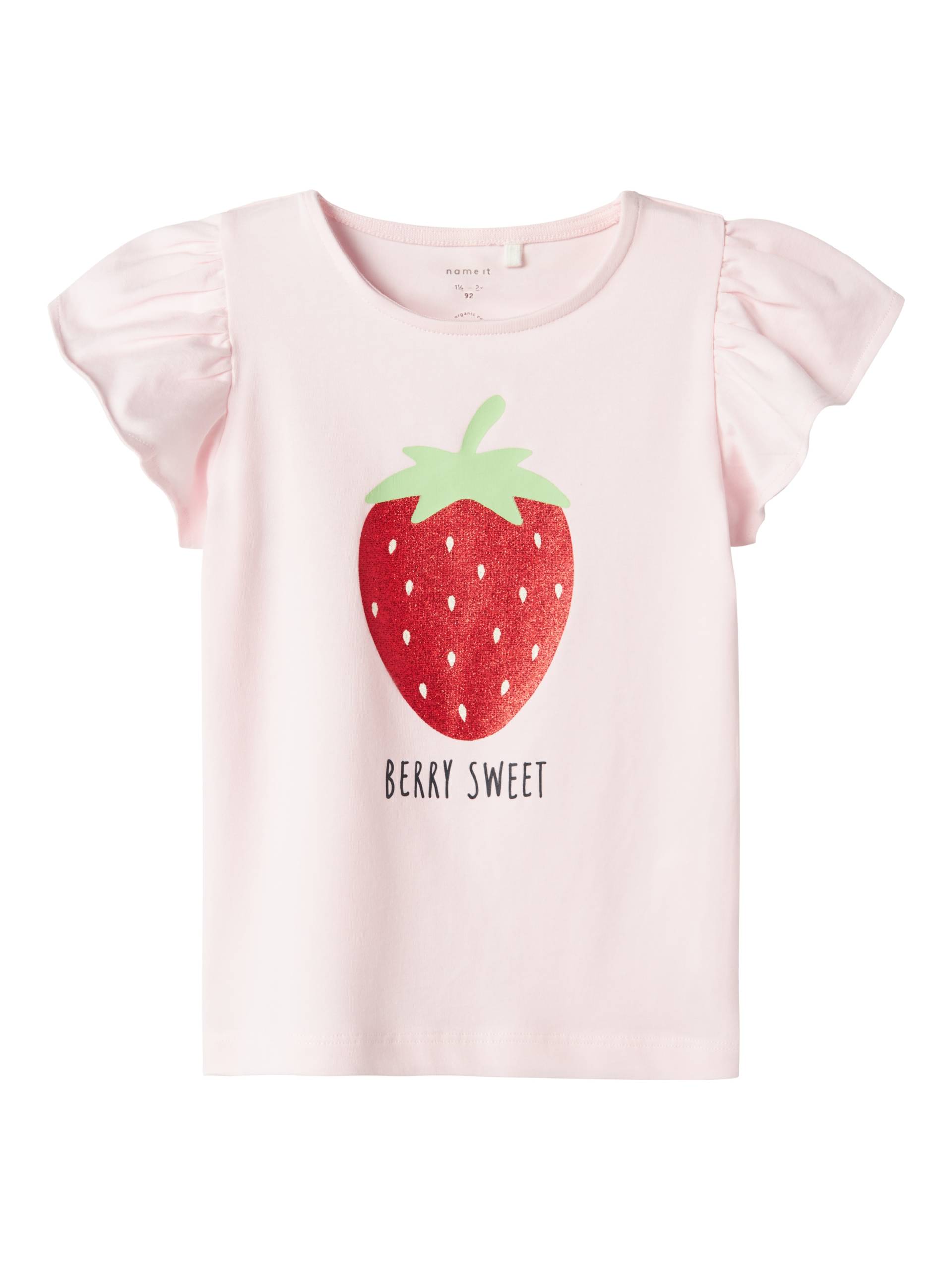 Name It Kurzarmshirt »NMFFOLLYGLITTER SS TOP BOX« von Name It