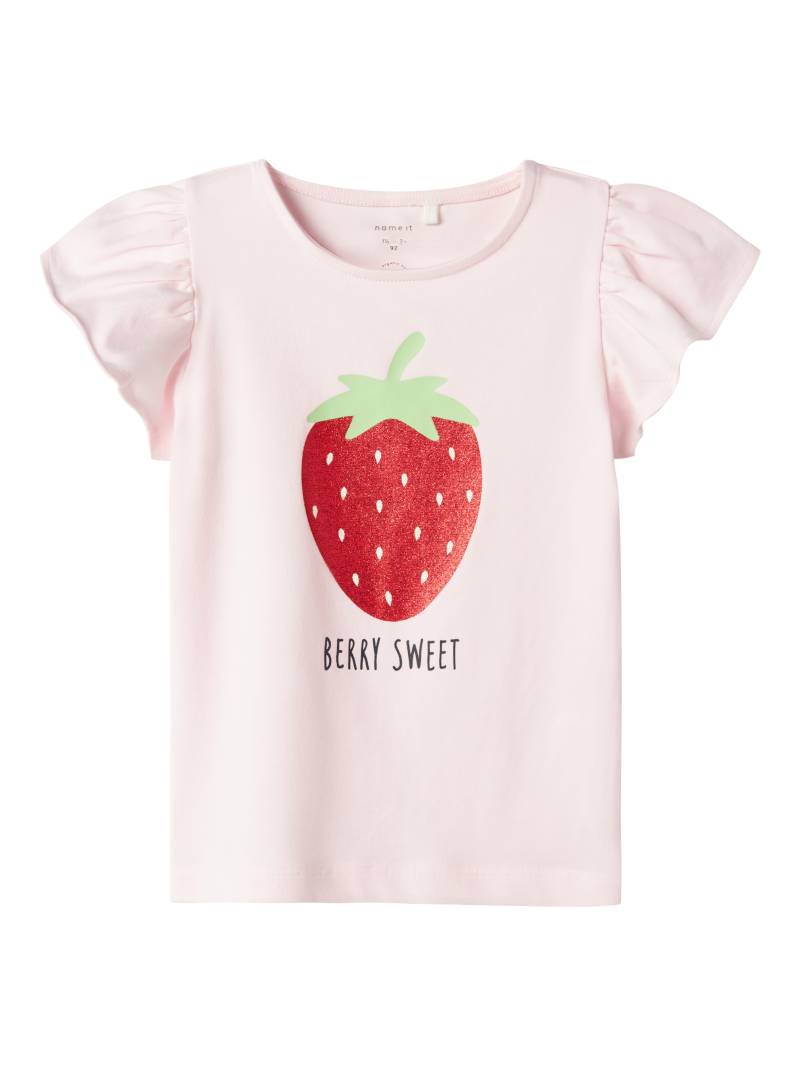 Name It Kurzarmshirt »NMFFOLLYGLITTER SS TOP BOX« von Name It