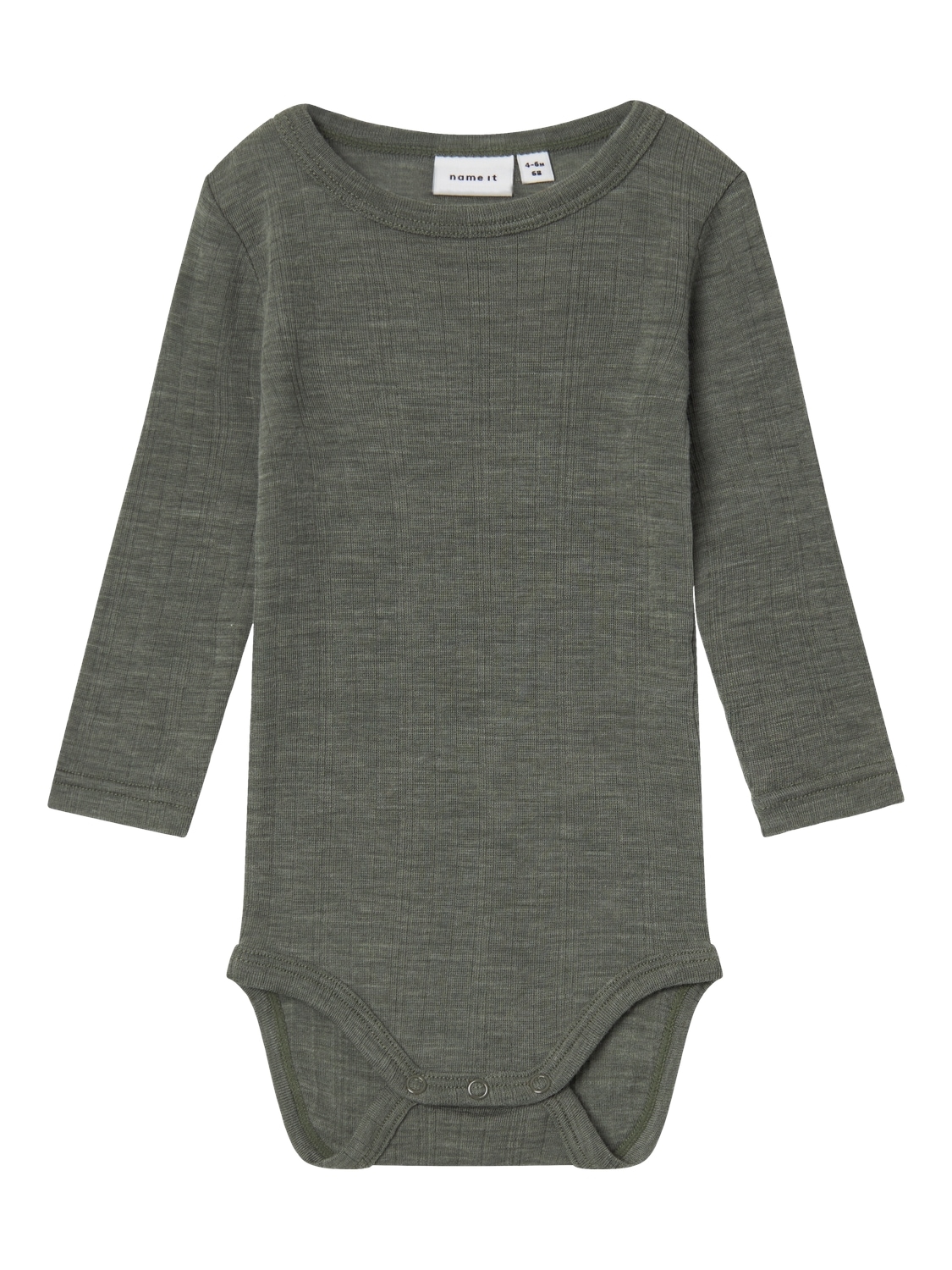 Name It Langarmbody »NBMWANG WOOL NEEDLE LS BODY SOLID NOOS«, aus reiner Merinowolle Name It Langarmbody »NBMWANG WOOL NEEDLE LS BODY SOLID NOOS«, aus reiner Merinowolle von Name It