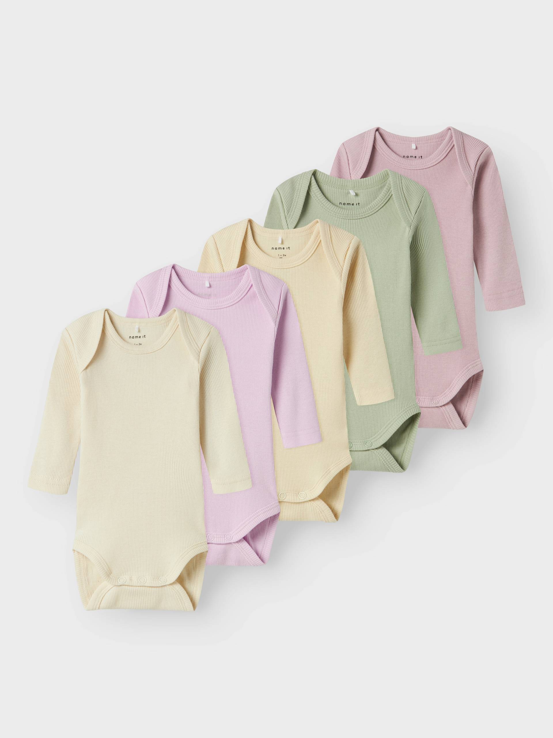 Name It Langarmbody »NBNBODY 5P LS SOLID RIB NOOS« Name It Langarmbody »NBNBODY 5P LS SOLID RIB NOOS« von Name It