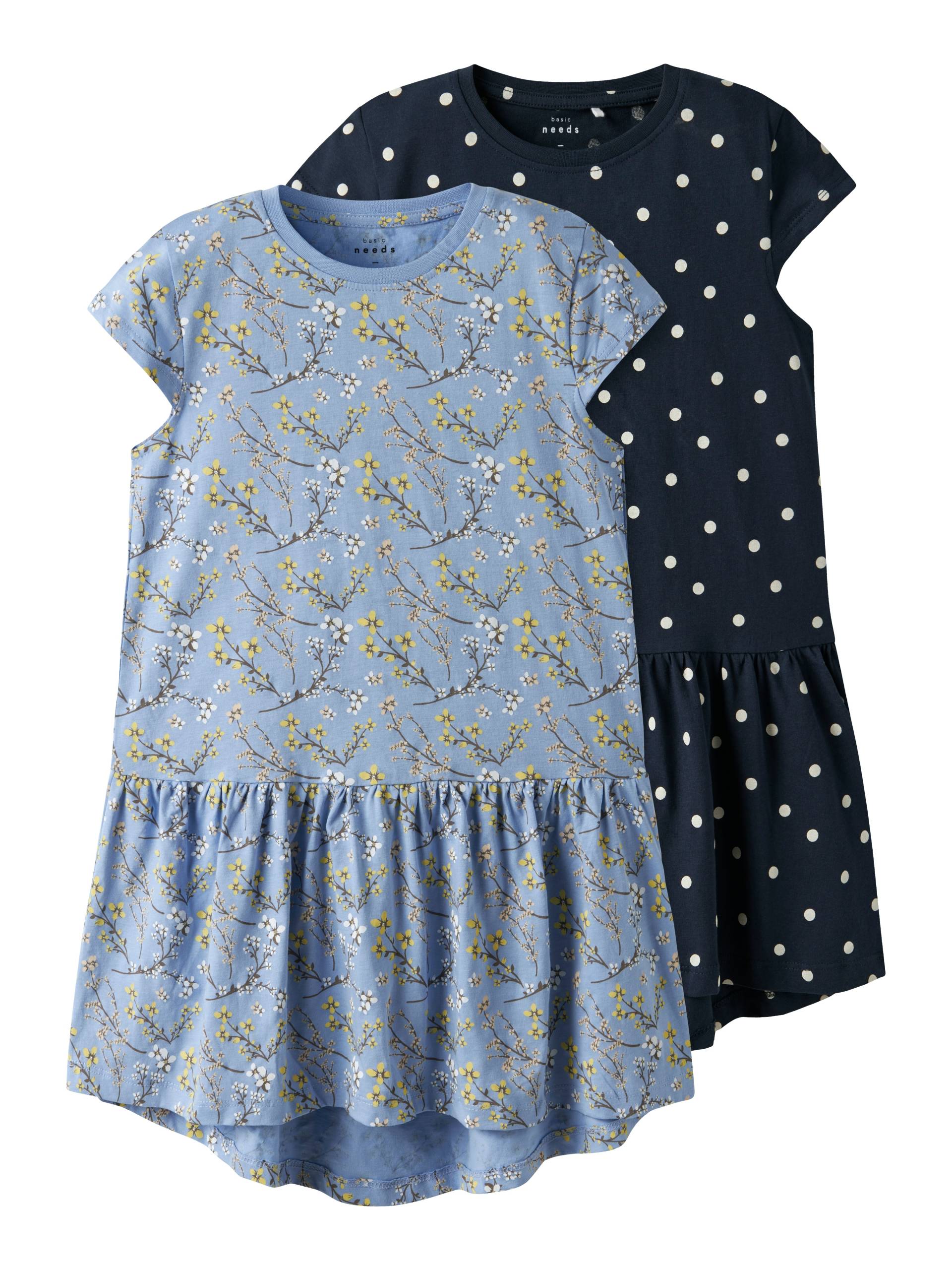 Name It Minikleid »NKFVIGGA 2P CAPSL DRESS«, (Packung, 2 tlg.) von Name It