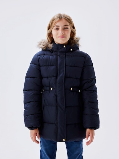 Name It Steppjacke »NKFMERETHE JACKET2 NOOS«, mit Kapuze von Name It