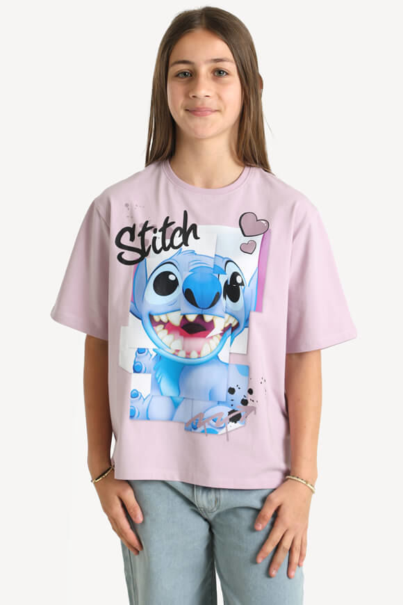 Name It Stitch T-Shirt | Winsome Orchid | Mädchen  | 158-164 von Name It