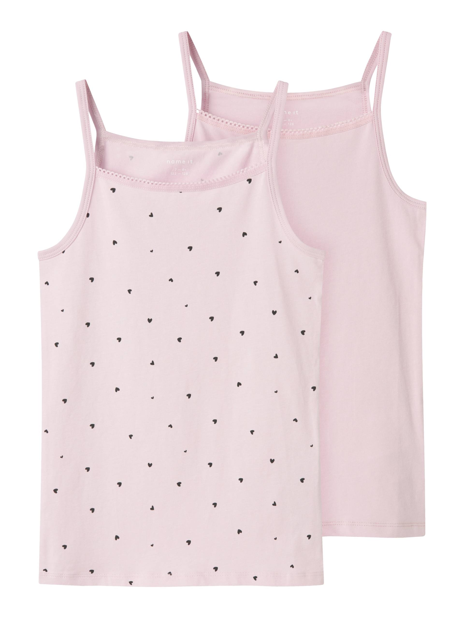 Name It Unterhemd »NKFSTRAP TOP 2P WINSOME HEARTS NOOS«, (Packung, 2 St.) von Name It