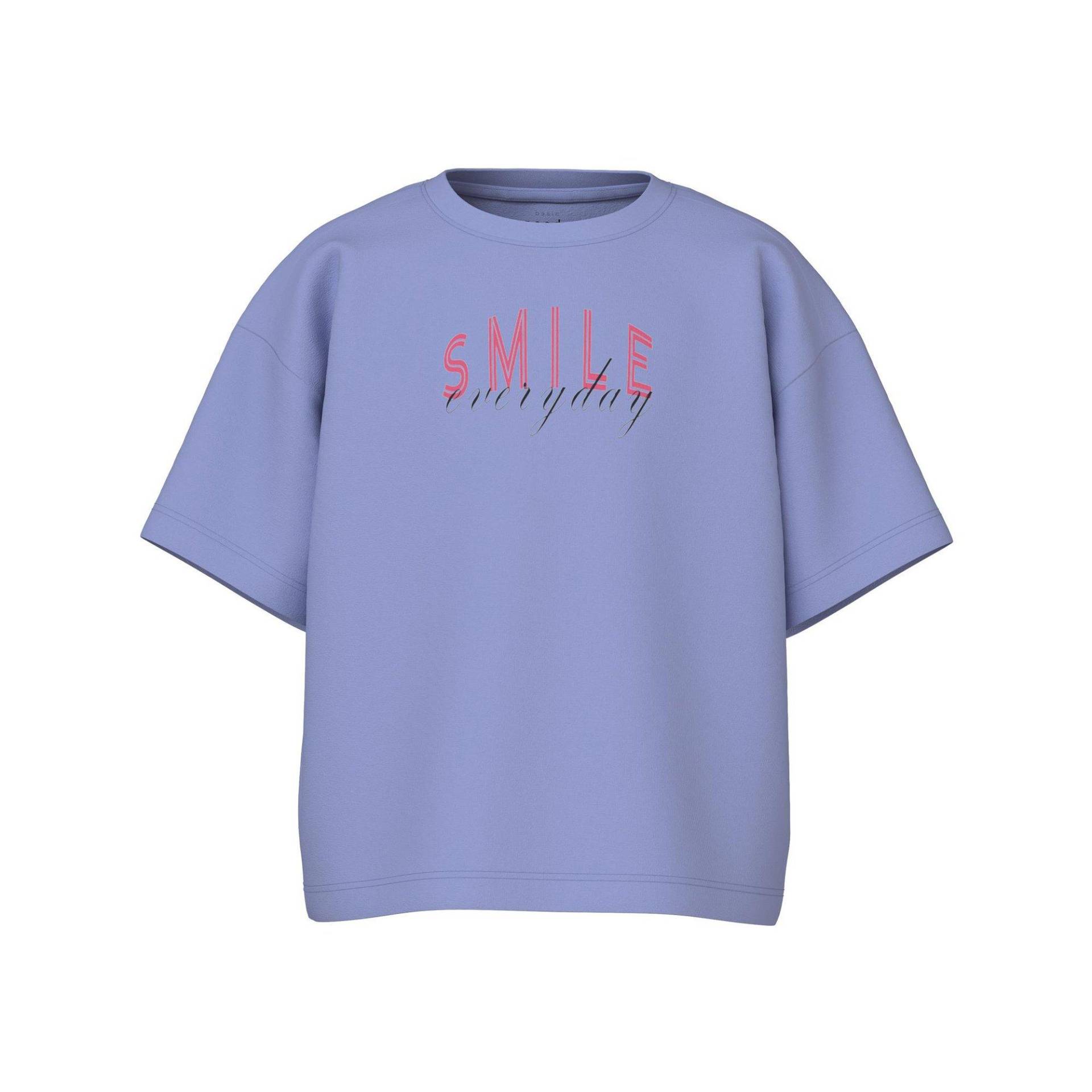 T-shirt, Kurzarm Mädchen Blau  122-128 von Name It