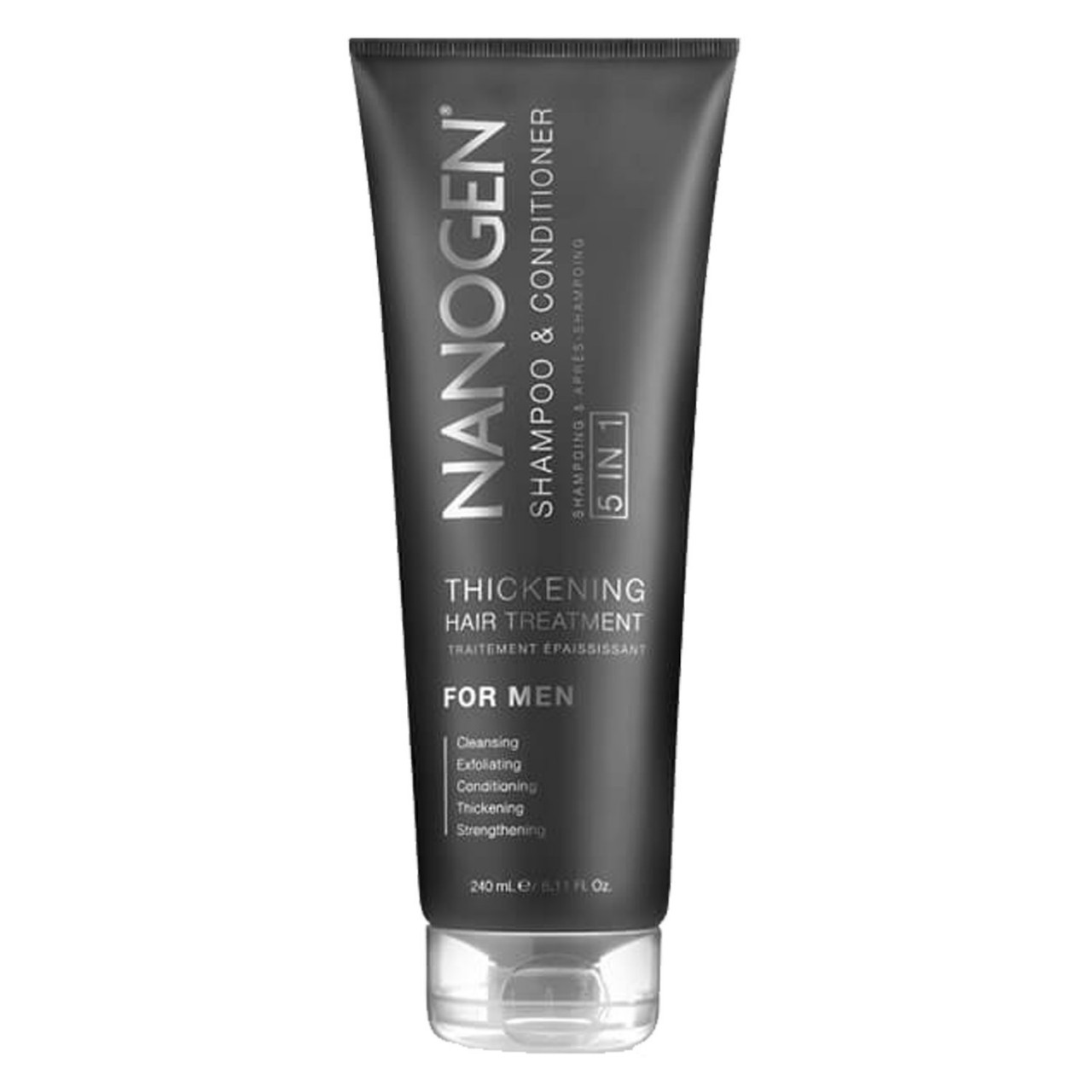 Nanogen - 5 in 1 Exfoliating Shampoo and Conditioner For Men