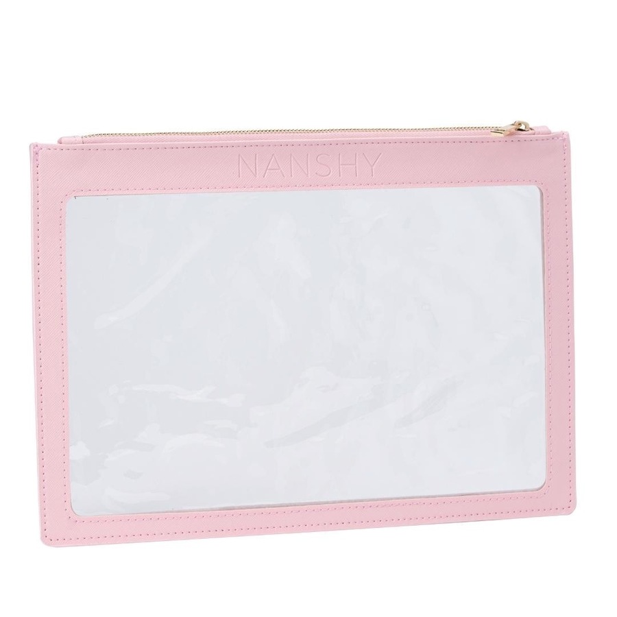 Nanshy Nanshy Transparente Pink kosmetiktasche 1.0 pieces Nanshy Nanshy Transparente Pink kosmetiktasche 1.0 pieces von Nanshy