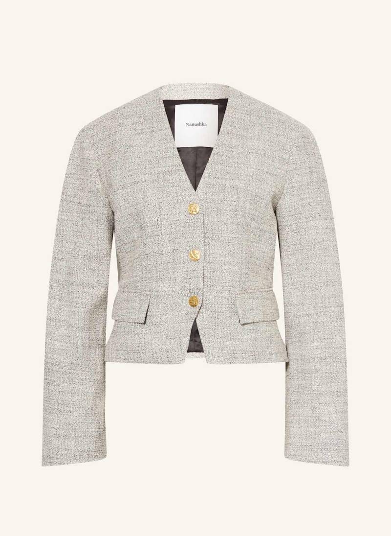 Nanushka Blazer Kiyo schwarz von Nanushka