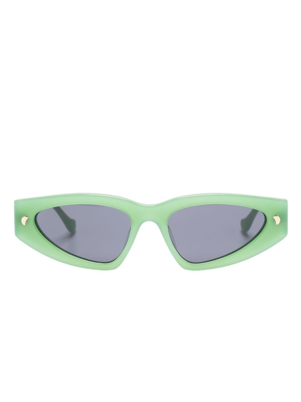 Nanushka Crista D-frame sunglasses - Green von Nanushka