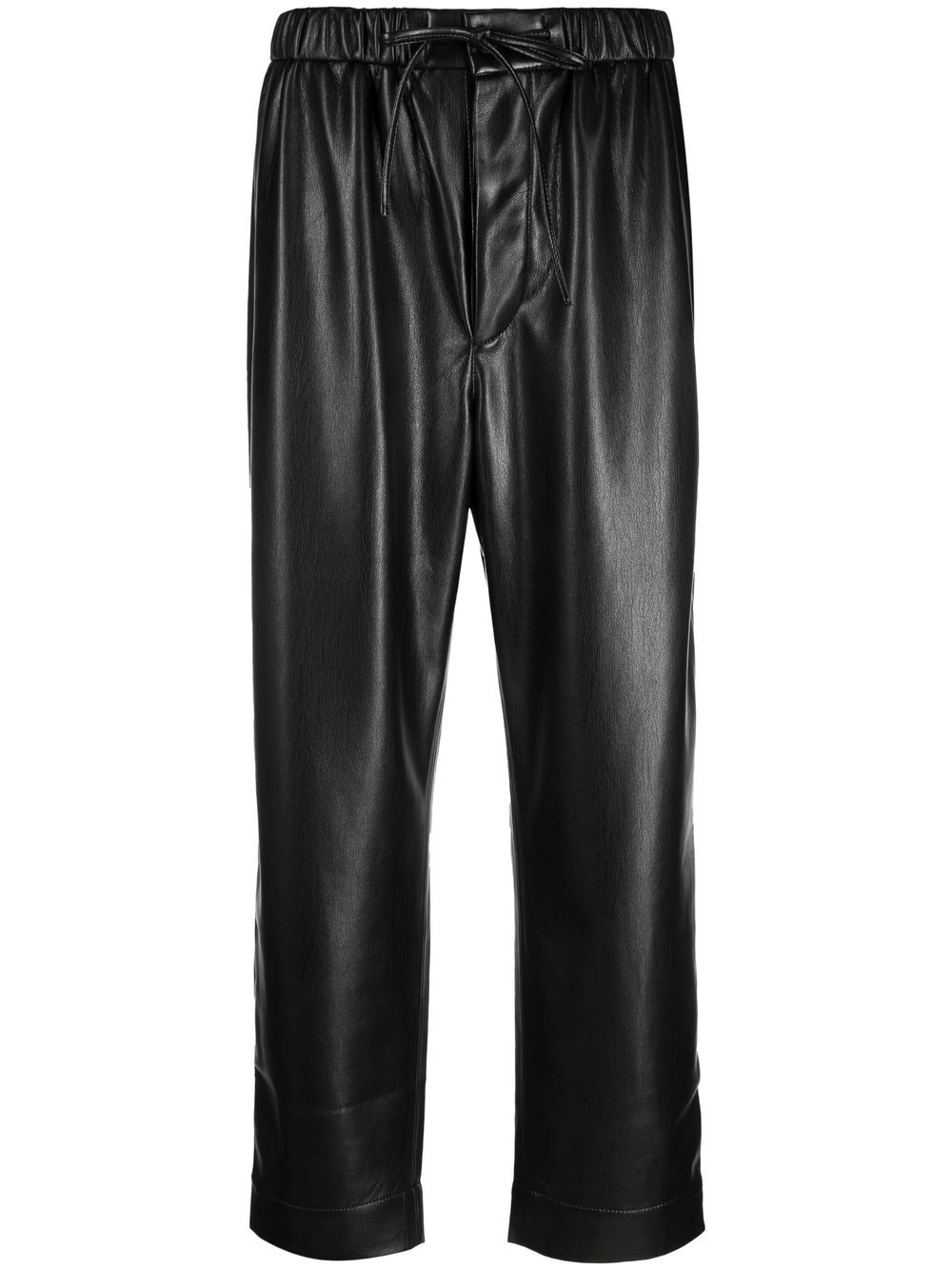 Nanushka Maven straight-leg trousers - Black von Nanushka