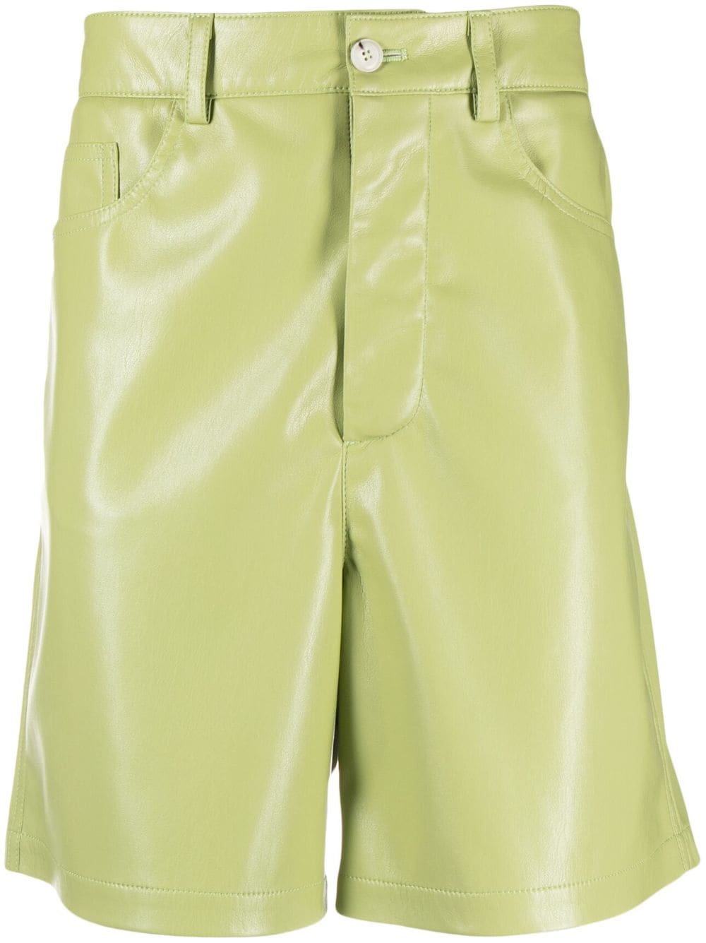 Nanushka Novan knee-length shorts - Green von Nanushka