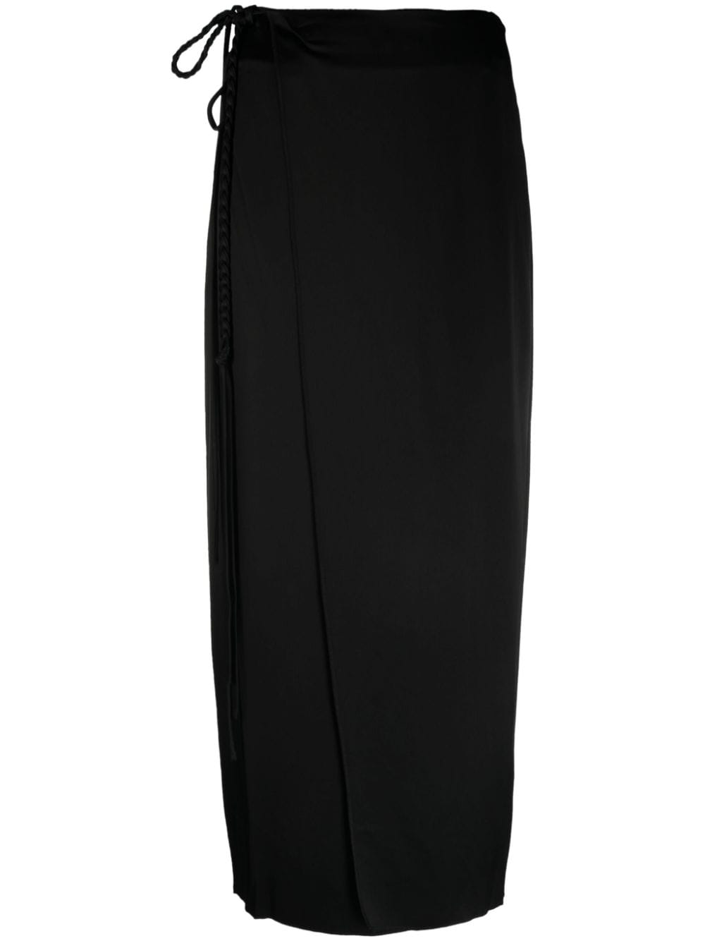 Nanushka Racha wrap skirt - Black von Nanushka