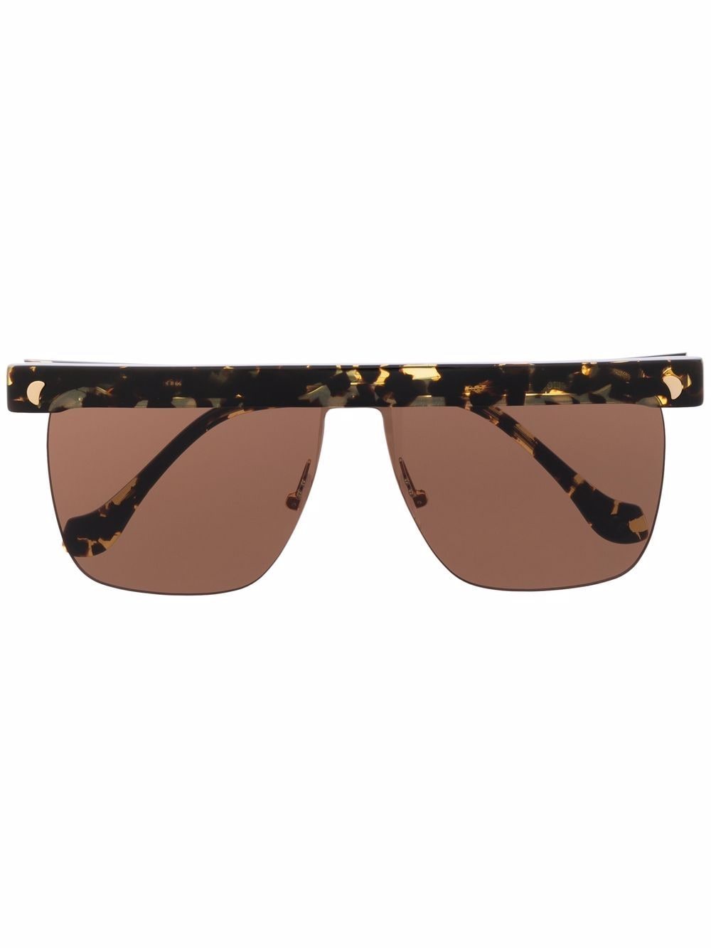 Nanushka Rigel square-frame sunglasses - Brown von Nanushka