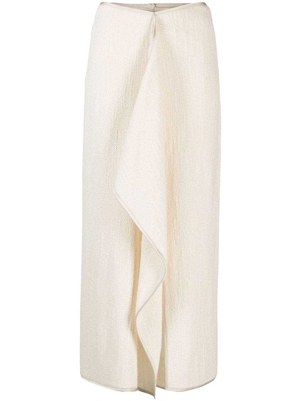 Nanushka draped midi skirt - Neutrals von Nanushka