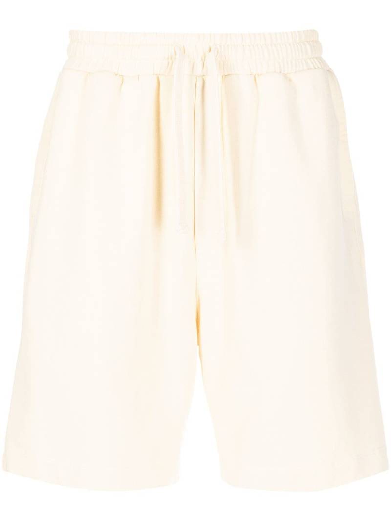 Nanushka drawstring organic cotton track shorts - Yellow von Nanushka