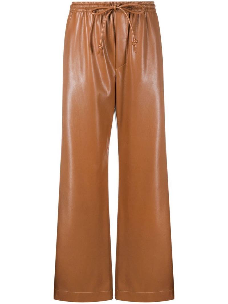 Nanushka Calie drawstring-waistband trousers - Brown von Nanushka