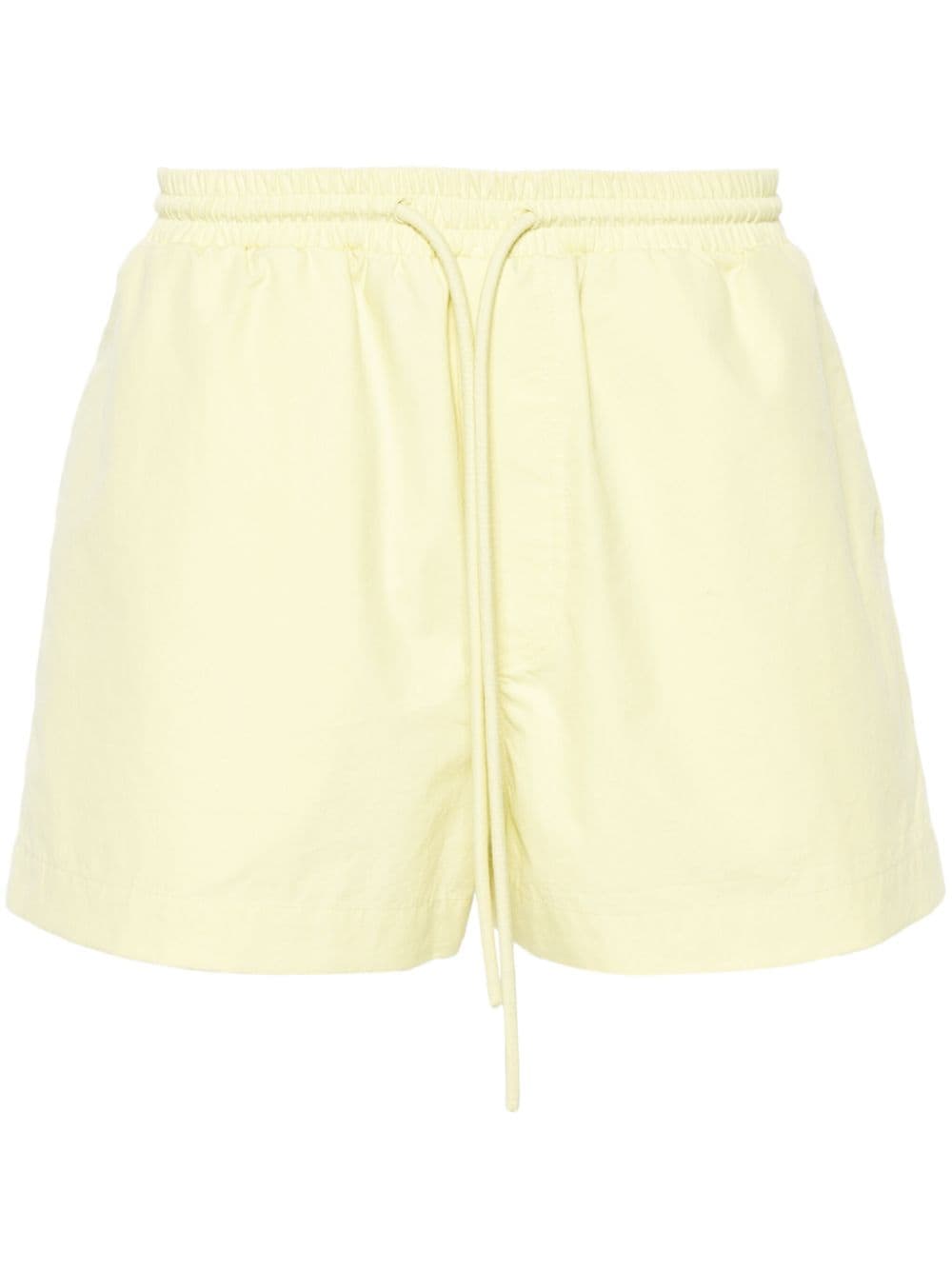 Nanushka elasticated-waist cotton shorts - Yellow von Nanushka