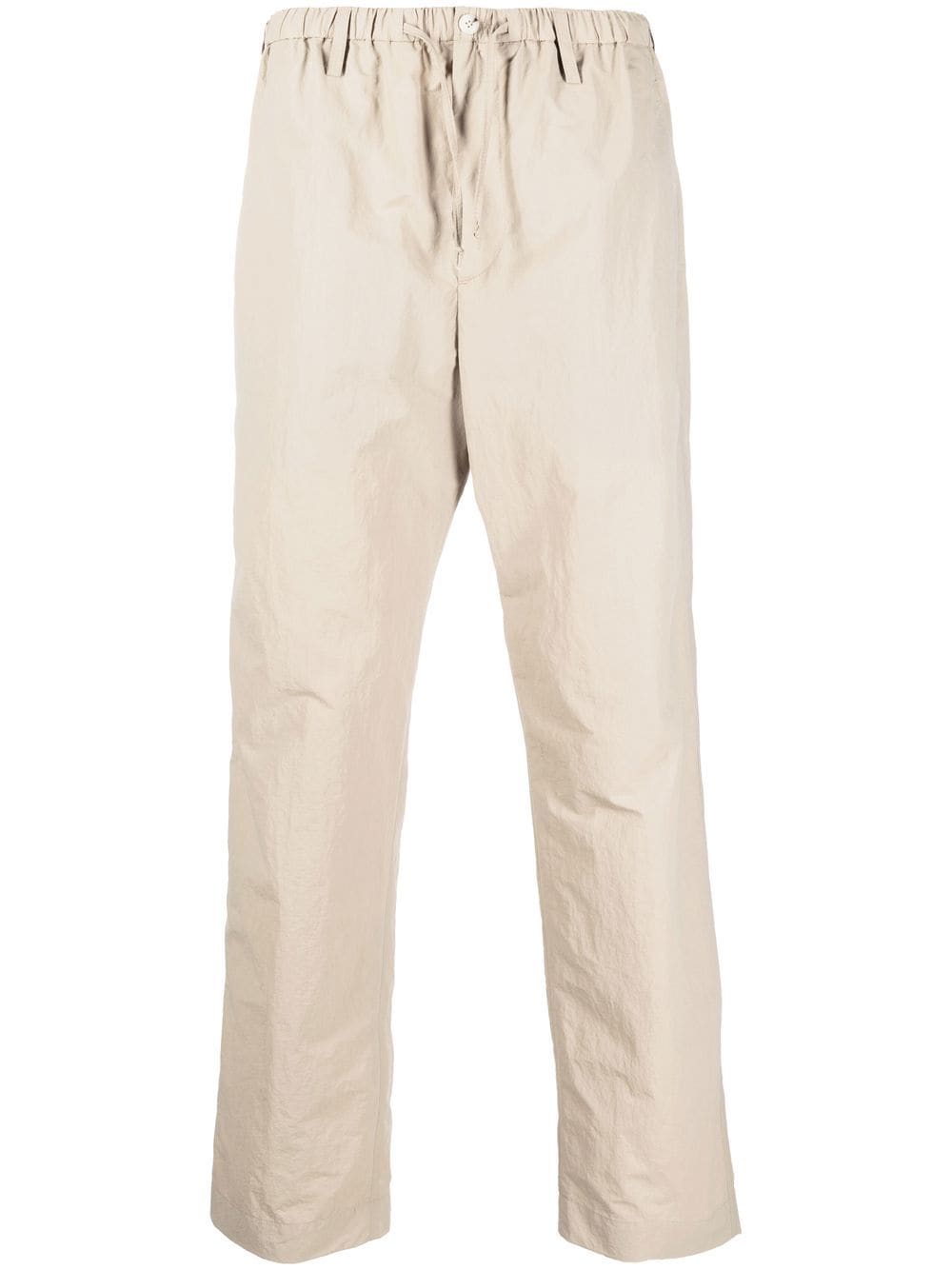 Nanushka elasticated-waist straight-leg trousers - Neutrals von Nanushka