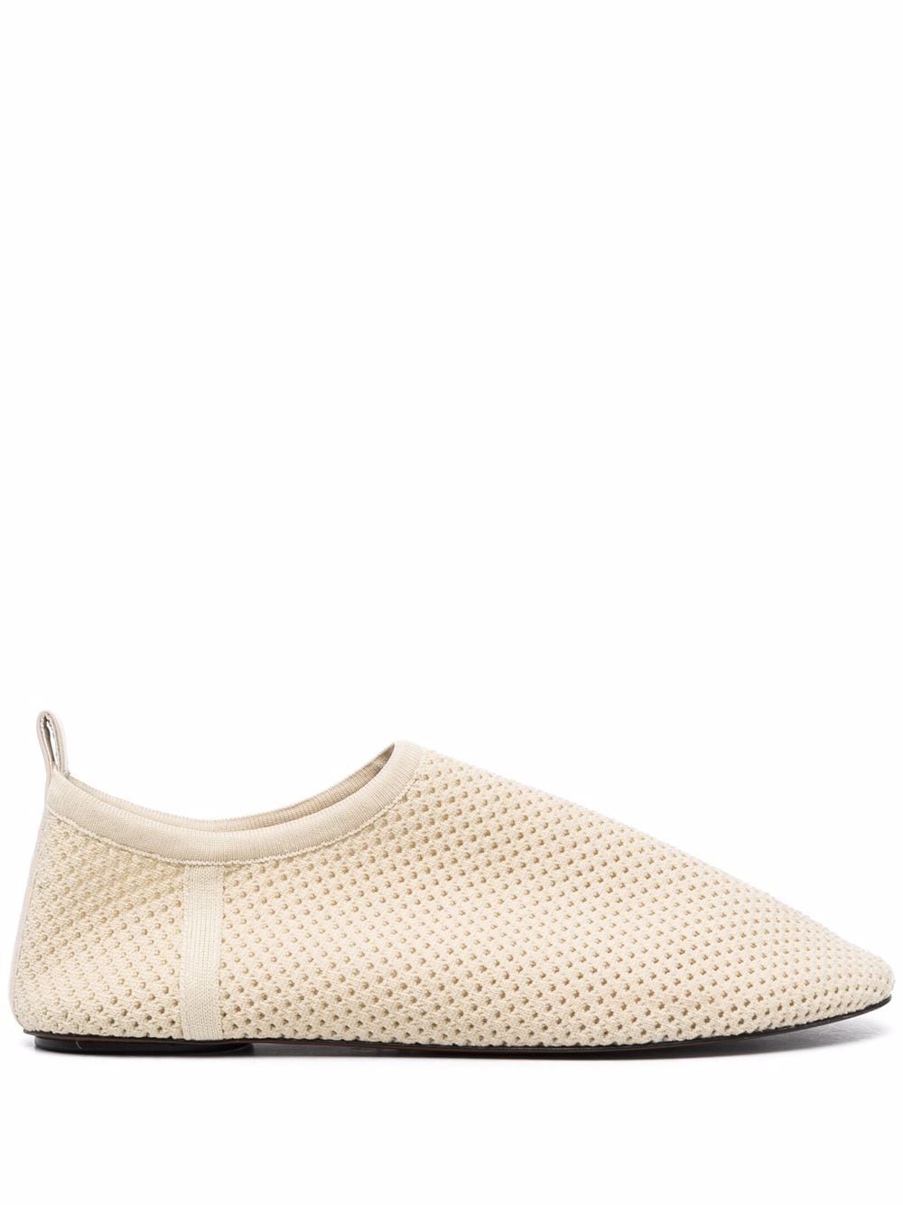 Nanushka mesh-knit loafers - Neutrals von Nanushka