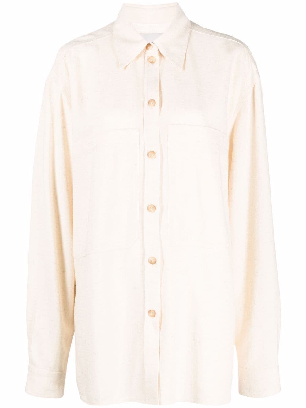 Nanushka patch pocket overshirt - Neutrals von Nanushka