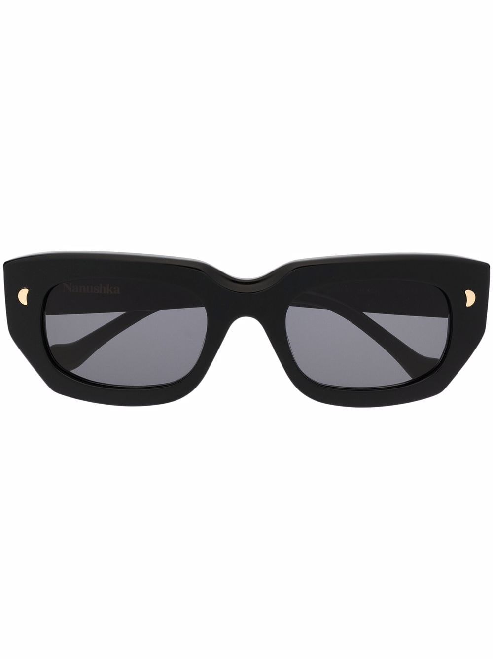Nanushka polished cat-eye sunglasses - Black von Nanushka