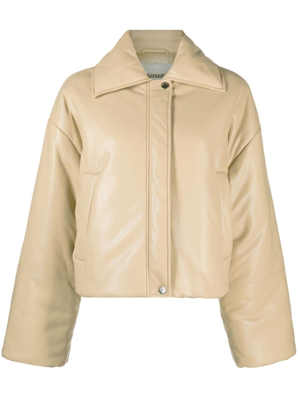 Nanushka puffer bomber jacket - Neutrals von Nanushka