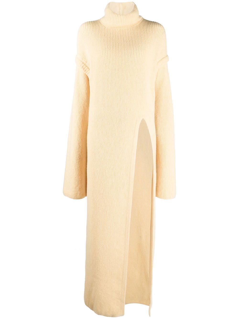 Nanushka side-slit knitted dress - Yellow von Nanushka